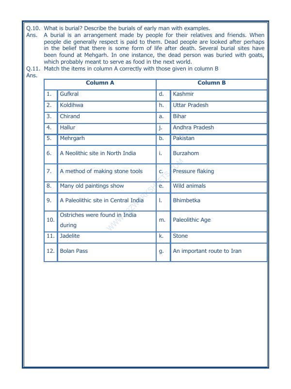 A2ZWorksheets:General Awareness-Culture and Tradition-From Gathering To Growing Food-13
