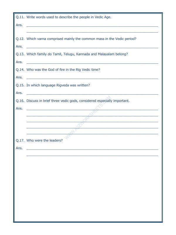 A2ZWorksheets:General Awareness-Our History and Heritage-What Books And Burials Tell Us-02