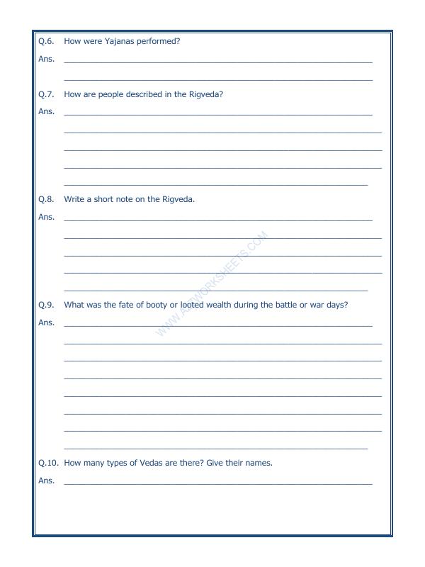 A2ZWorksheets:General Awareness-Our History and Heritage-What Books And Burials Tell Us-08