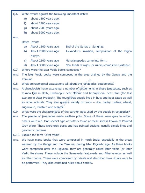 A2ZWorksheets:General Awareness-Our History and Heritage-Kingdoms, Kings And An Early Republic-09
