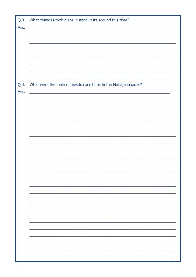 A2ZWorksheets:General Awareness-Our History and Heritage-Kingdoms, Kings And An Early Republic-12