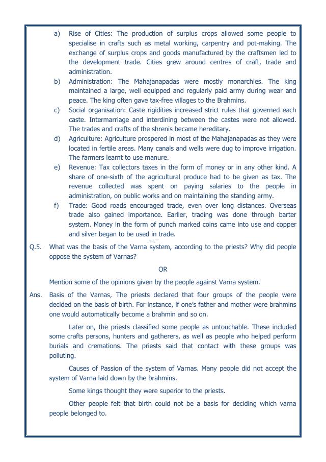 A2ZWorksheets:General Awareness-Our History and Heritage-Kingdoms, Kings And An Early Republic-12