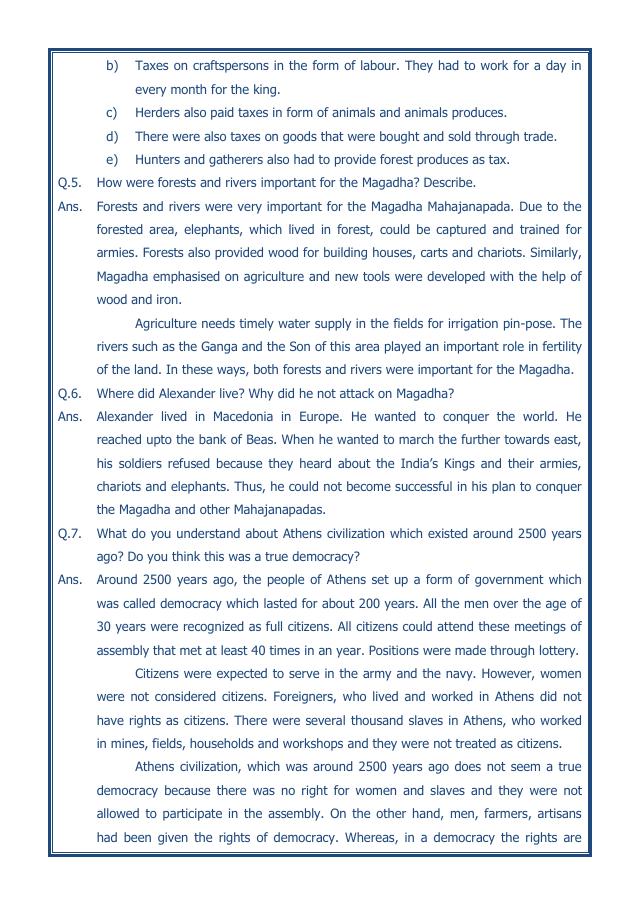 A2ZWorksheets:General Awareness-Our History and Heritage-Kingdoms, Kings And An Early Republic-13