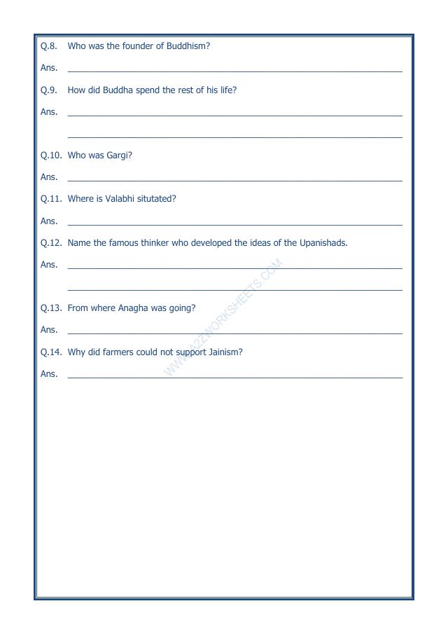A2ZWorksheets:General Awareness-Our History and Heritage-New Question And Ideas-04