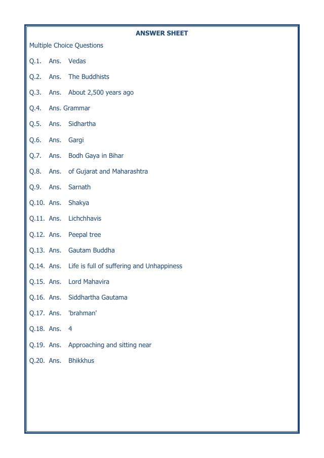 A2ZWorksheets:General Awareness-Our History and Heritage-New Question And Ideas-06