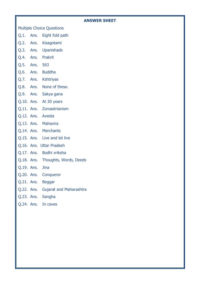 A2ZWorksheets:General Awareness-Our History and Heritage-New Question And Ideas-07