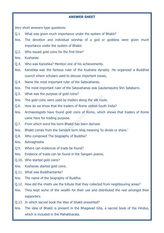 A2ZWorksheets:General Awareness-Our History and Heritage-Traders, Kings And Pilgrims-03