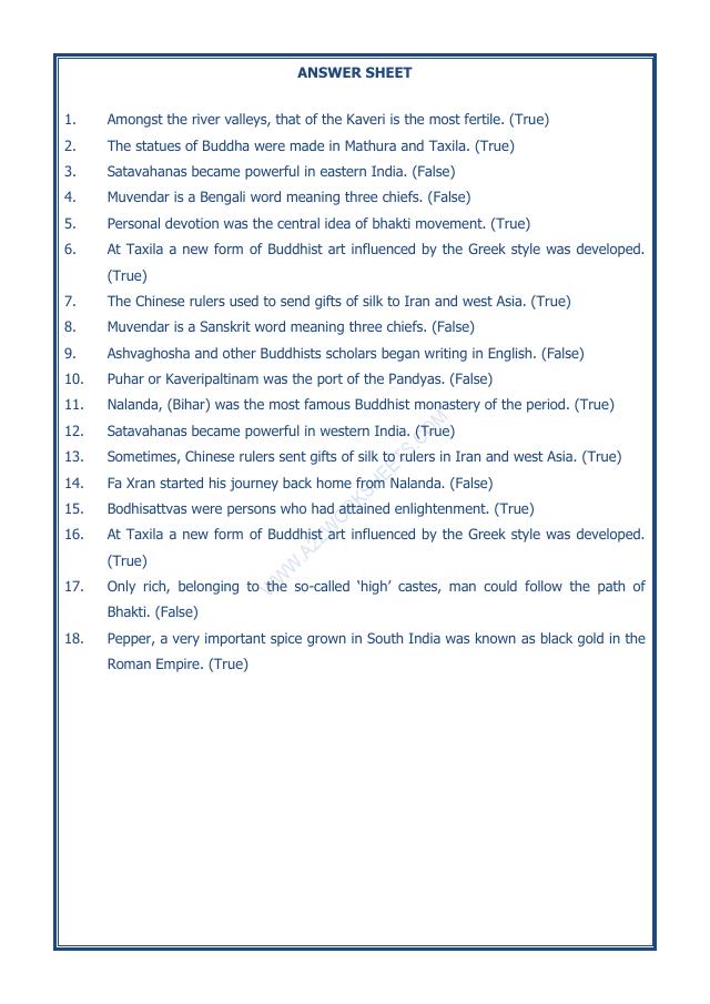 A2ZWorksheets:General Awareness-Our History and Heritage-Traders, Kings And Pilgrims-07