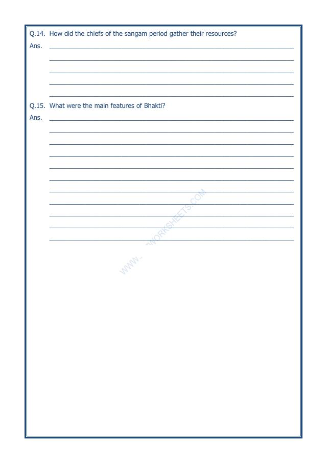 A2ZWorksheets:General Awareness-Our History and Heritage-Traders, Kings And Pilgrims-08