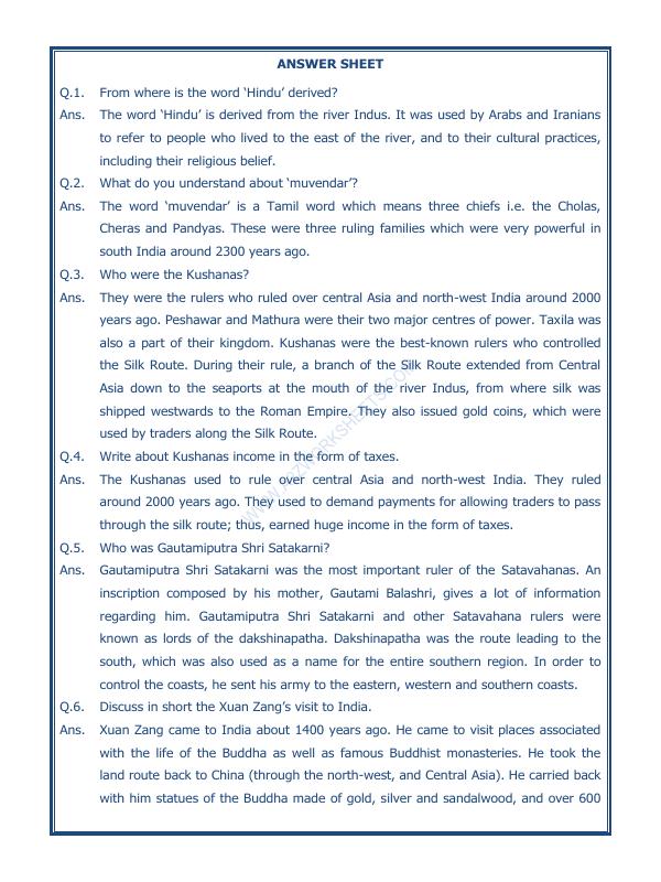 A2ZWorksheets:General Awareness-Our History and Heritage-Traders, Kings And Pilgrims-11