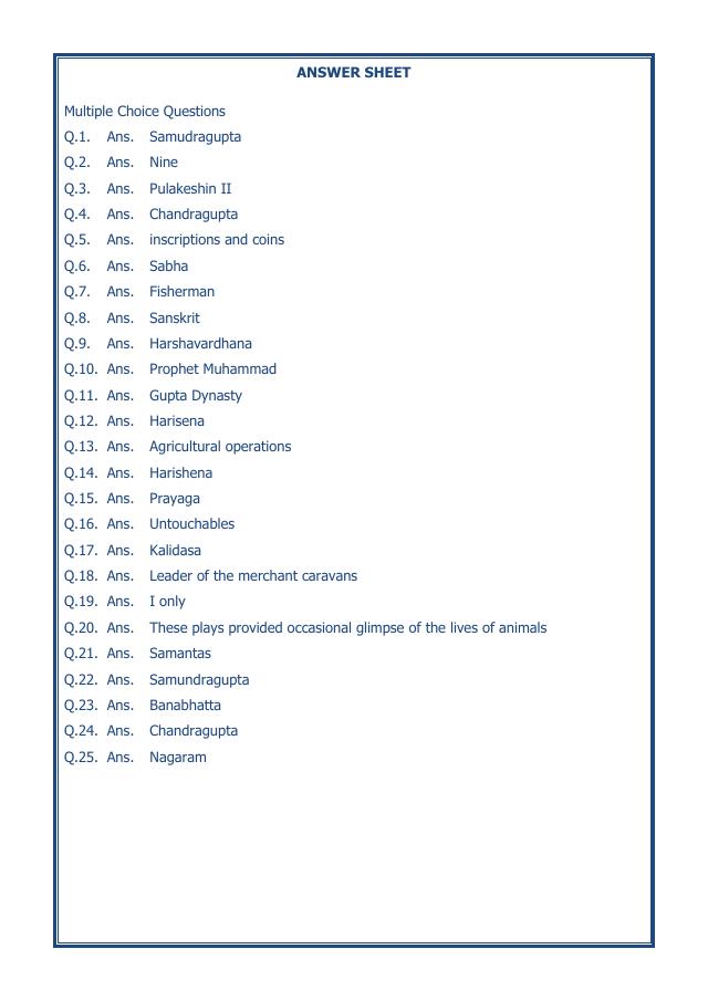A2ZWorksheets:General Awareness-Our History and Heritage-New Empires And Kingdoms-06