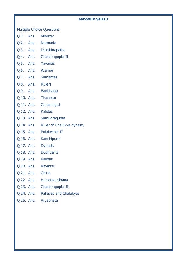 A2ZWorksheets:General Awareness-Our History and Heritage-New Empires And Kingdoms-07