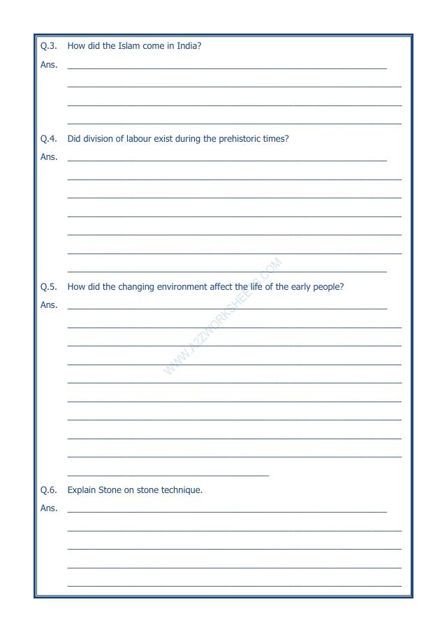 A2ZWorksheets:General Awareness-Our History and Heritage-New Empires And Kingdoms-09