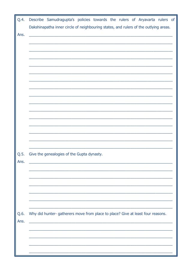 A2ZWorksheets:General Awareness-Our History and Heritage-New Empires And Kingdoms-14