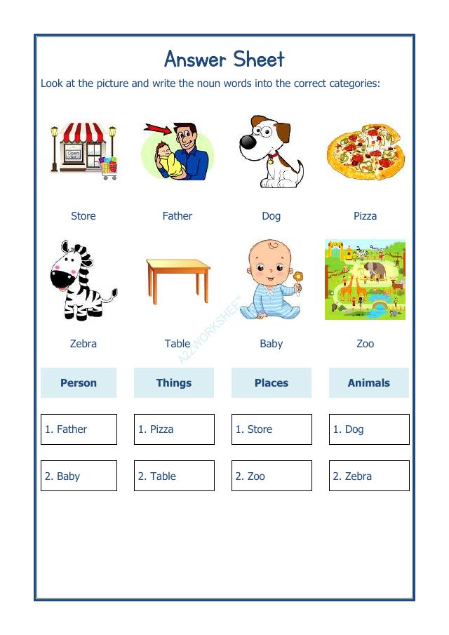 A2ZWorksheets:English-Grammar-English Noun Worksheet-02