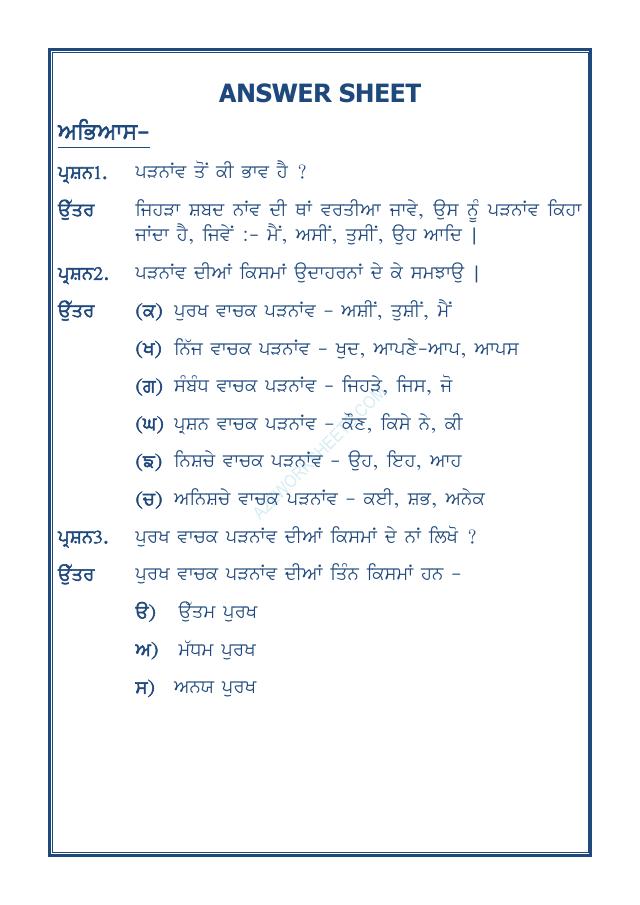 A2ZWorksheets:Language-Punjabi-Punjab Grammar-Padnav-01