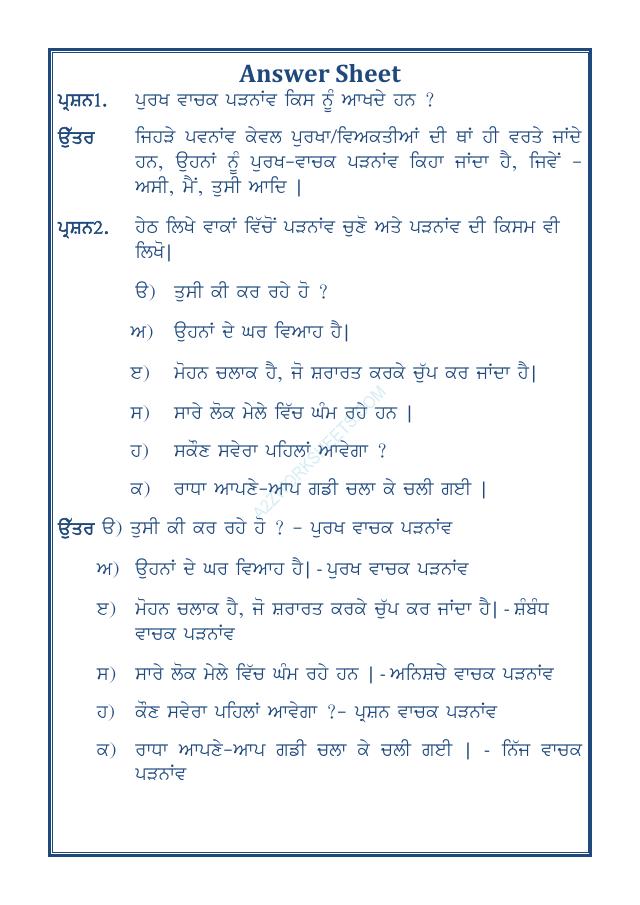A2ZWorksheets:Language-Punjabi-Punjab Grammar-Padnav-02