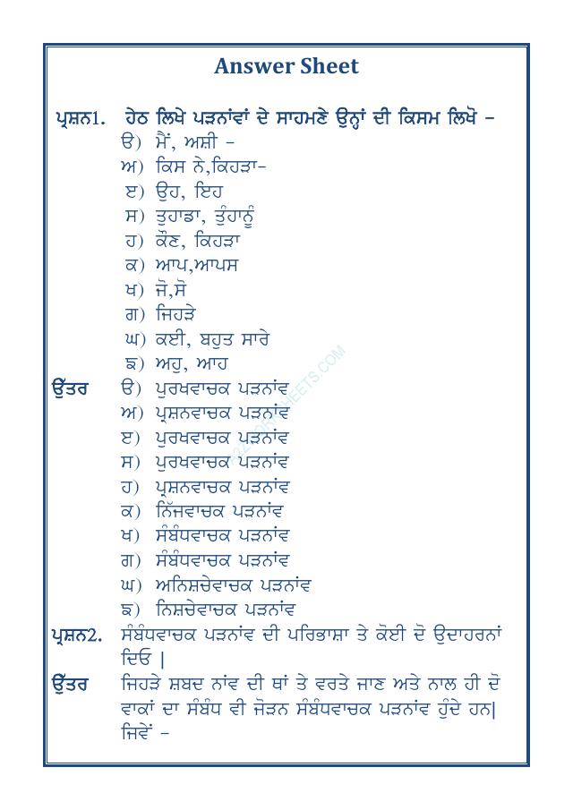 A2ZWorksheets:Language-Punjabi-Punjab Grammar-Padnav-04