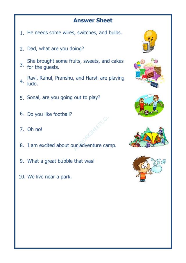 A2ZWorksheets:English-Grammar-English Punctuation Worksheet-05