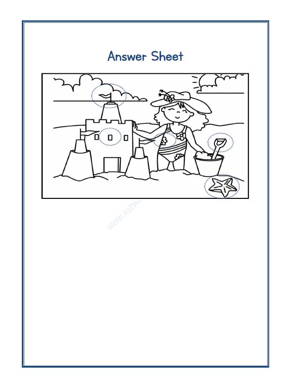 A2ZWorksheets:General Awareness-Logical Reasoning-Find The Difference-01