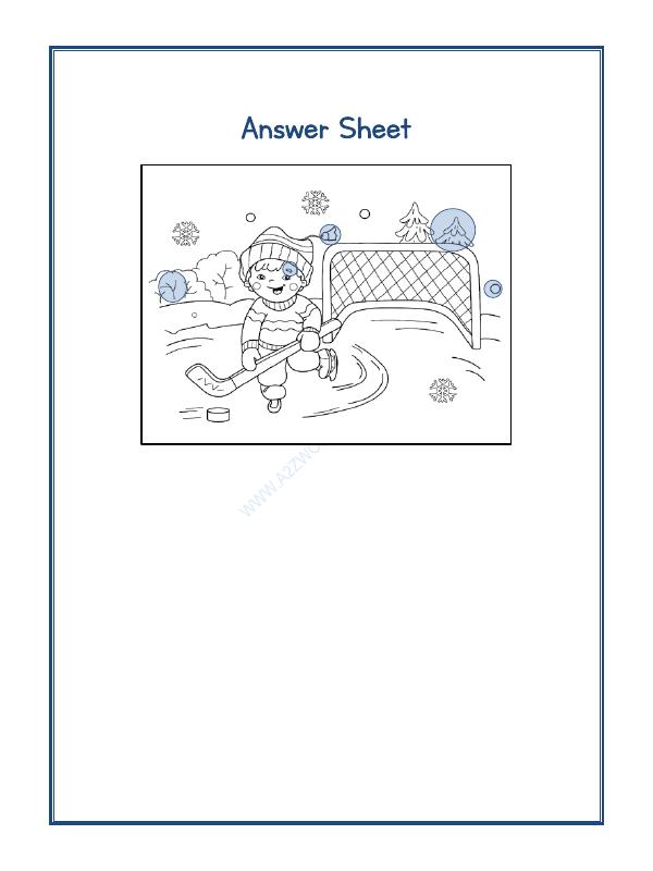 A2ZWorksheets:General Awareness-Logical Reasoning-Find The Difference-10