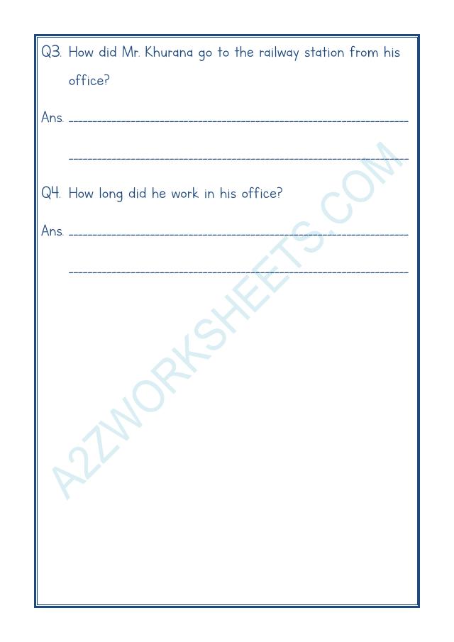 A2ZWorksheets:English-Reading-Comprehension Passage-26