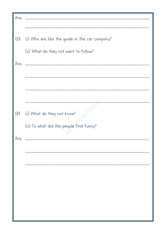 A2ZWorksheets:English-Reading-Comprehension Passage-21