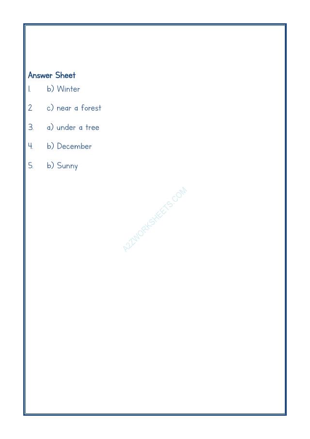 A2ZWorksheets:English-Reading-Comprehension Passage-26