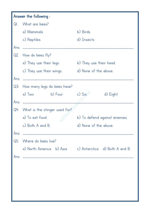 A2ZWorksheets:English-Reading-Comprehension Passage-18