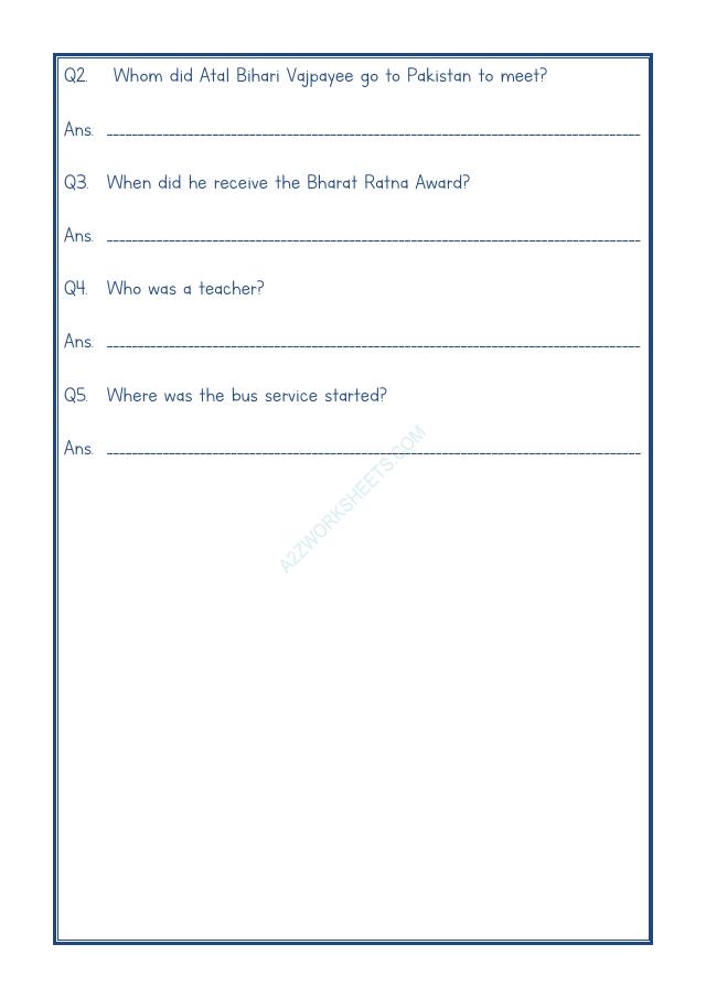 A2ZWorksheets:English-Reading-Class V-Comprehension Passage-34