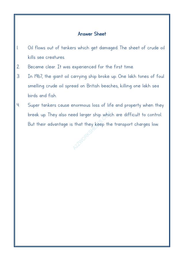 A2ZWorksheets:English-Reading-Comprehension Passage-51