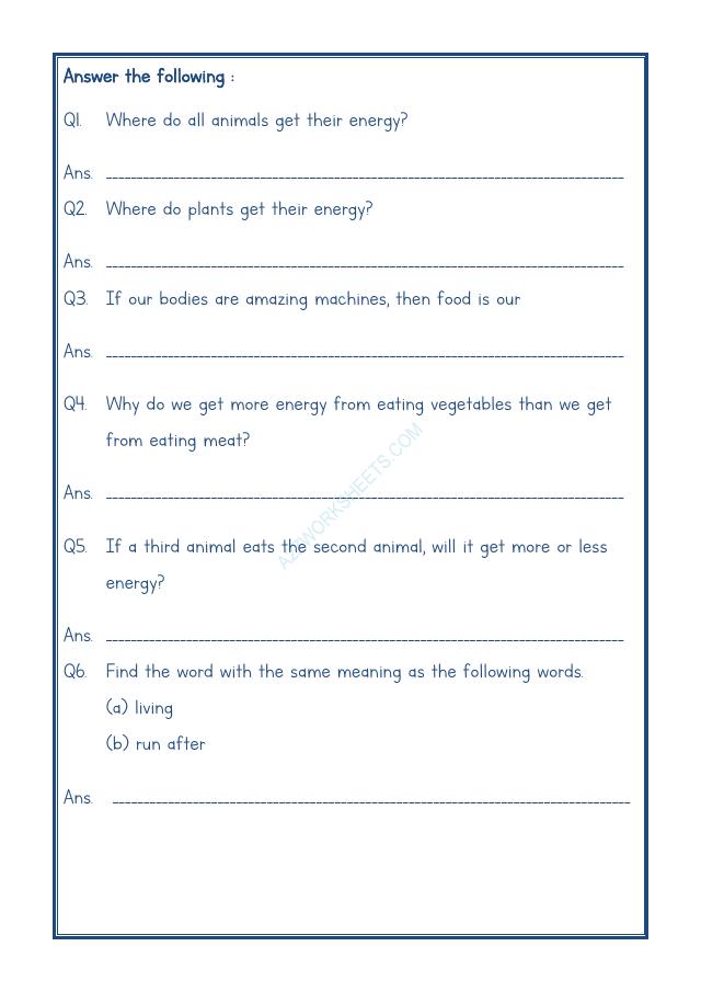 A2ZWorksheets:English-Reading-Comprehension Passage-55