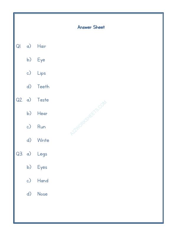 A2ZWorksheets:Science-Humans-Human Body-02