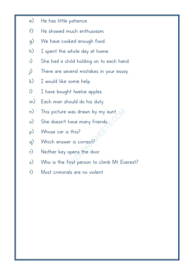 A2ZWorksheets:English-Grammar-English Adjectives Worksheet-02