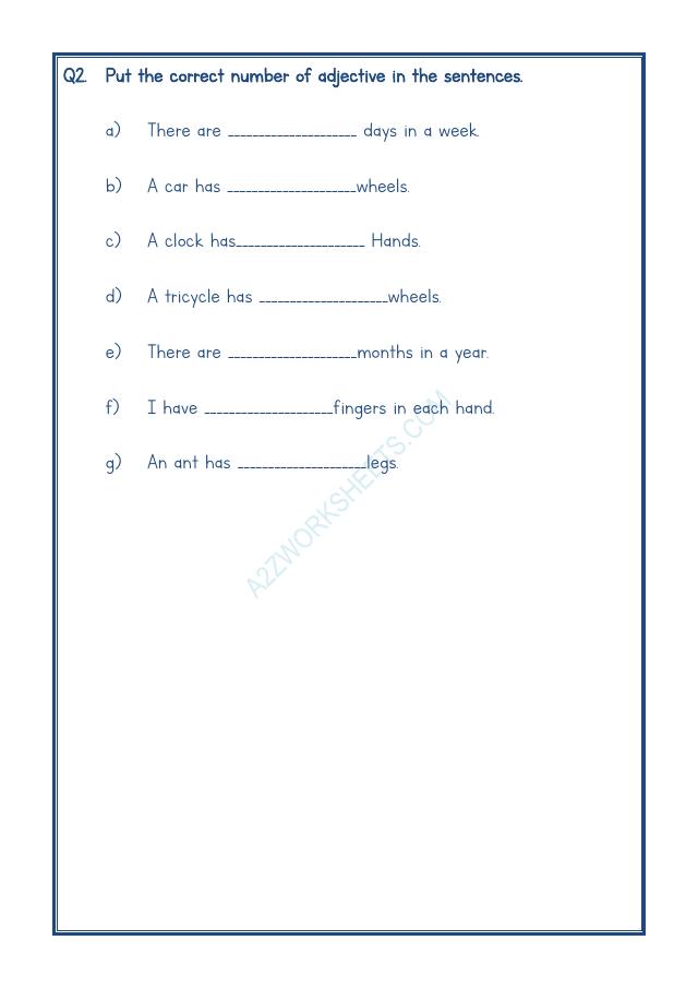 A2ZWorksheets:English-Grammar-English Adjective Worksheet-07