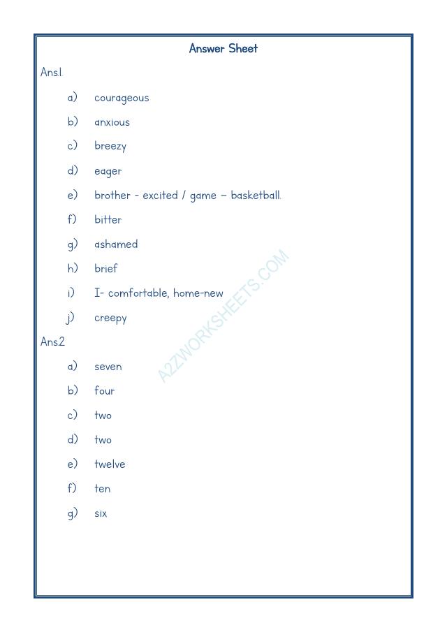 A2ZWorksheets:English-Grammar-English Adjective Worksheet-07