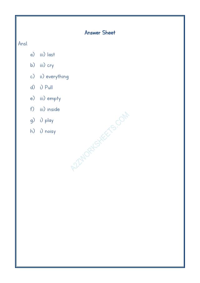A2ZWorksheets:English-Grammar-Opposite Word-04