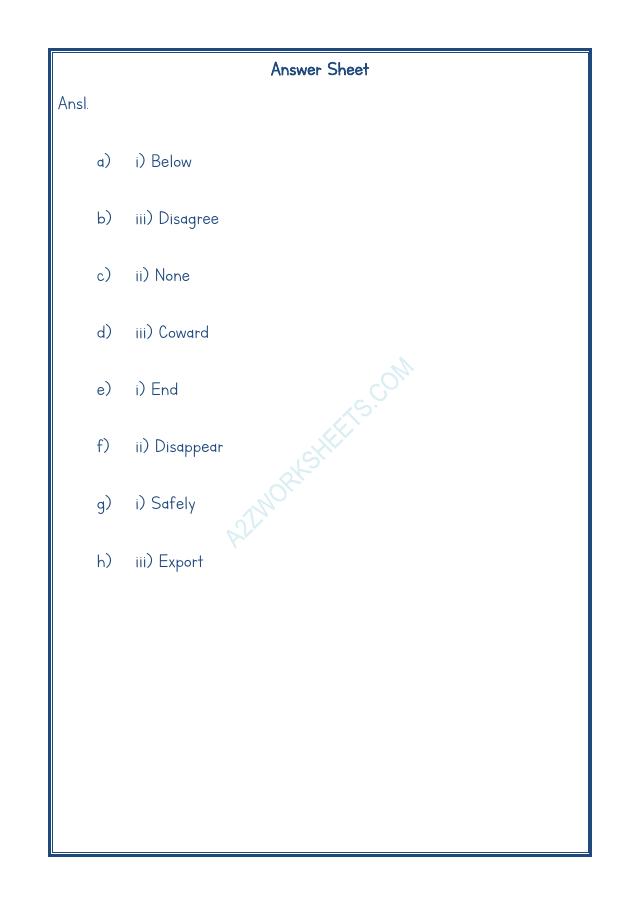 A2ZWorksheets:English-Grammar-Antonyms-02