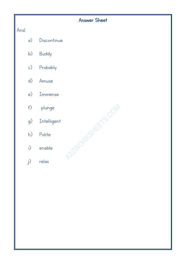 A2ZWorksheets:English-Grammar-Antonyms-04