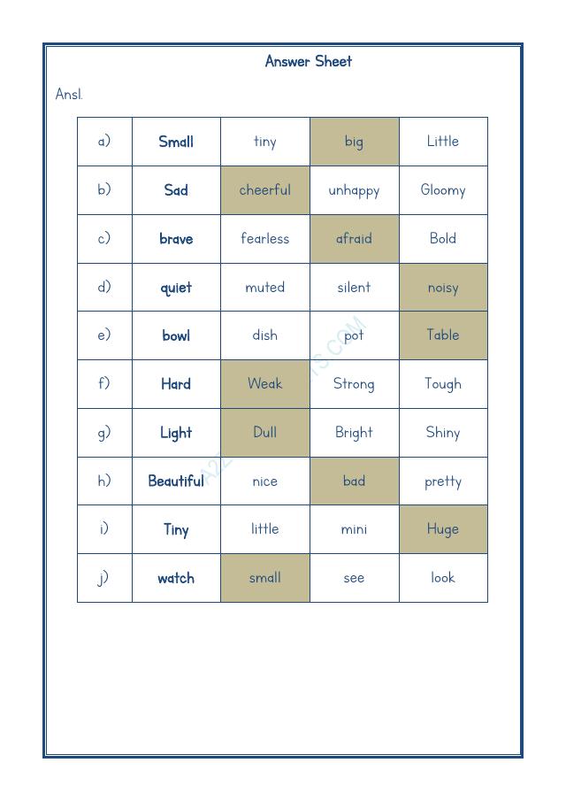 A2ZWorksheets:English-Grammar-Synonyms-02