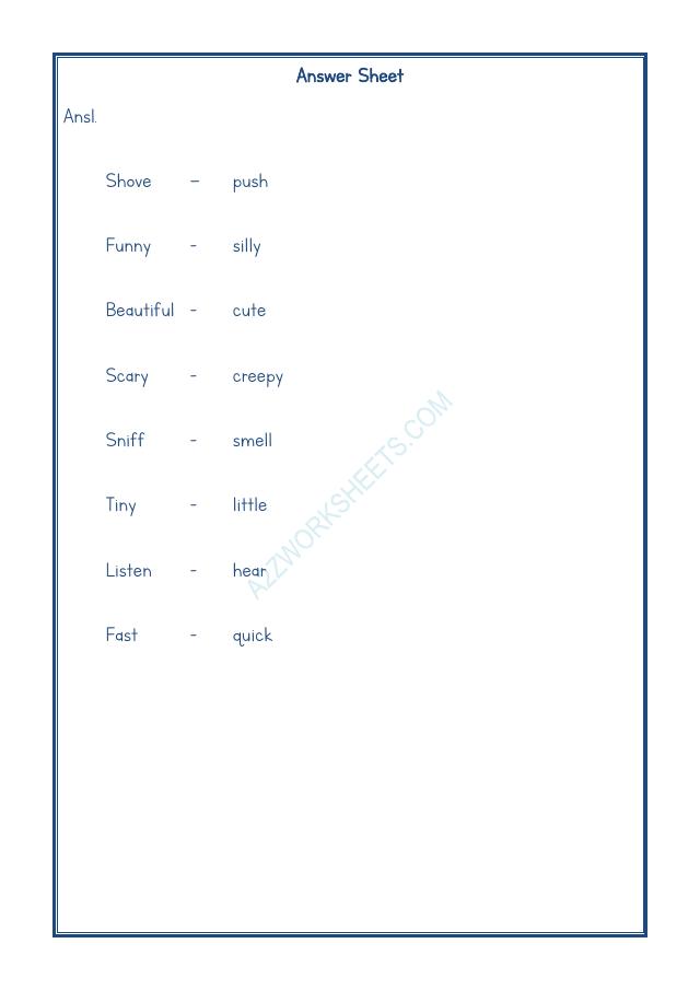 A2ZWorksheets:English-Grammar-Synonyms-05