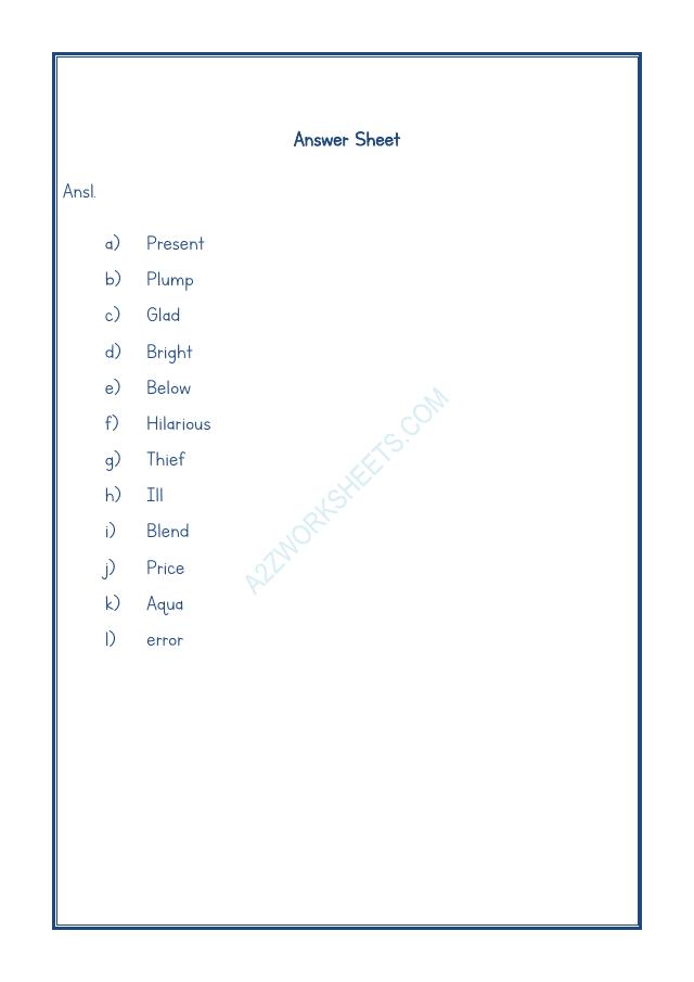 A2ZWorksheets:English-Grammar-Synonyms-04