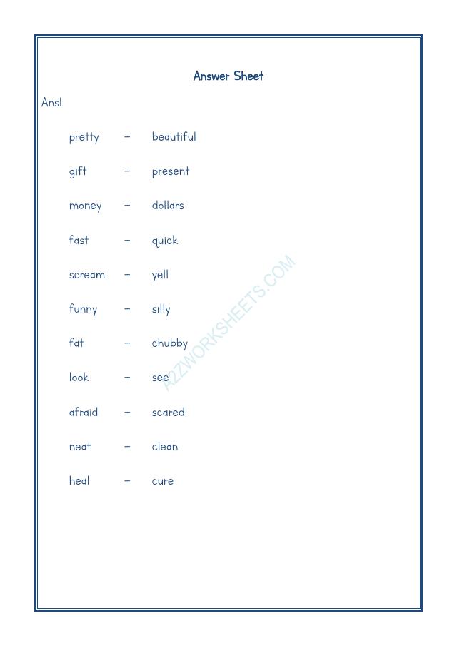 A2ZWorksheets:English-Grammar-Synonyms-05