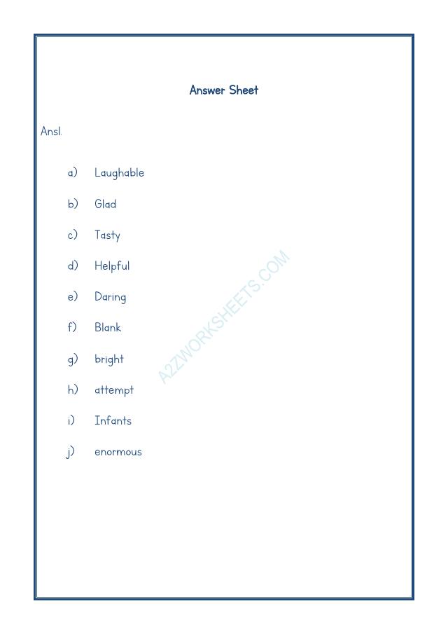 A2ZWorksheets:English-Grammar-Synonyms-07