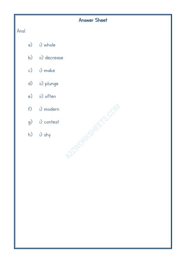 A2ZWorksheets:English-Grammar-Synonyms-01