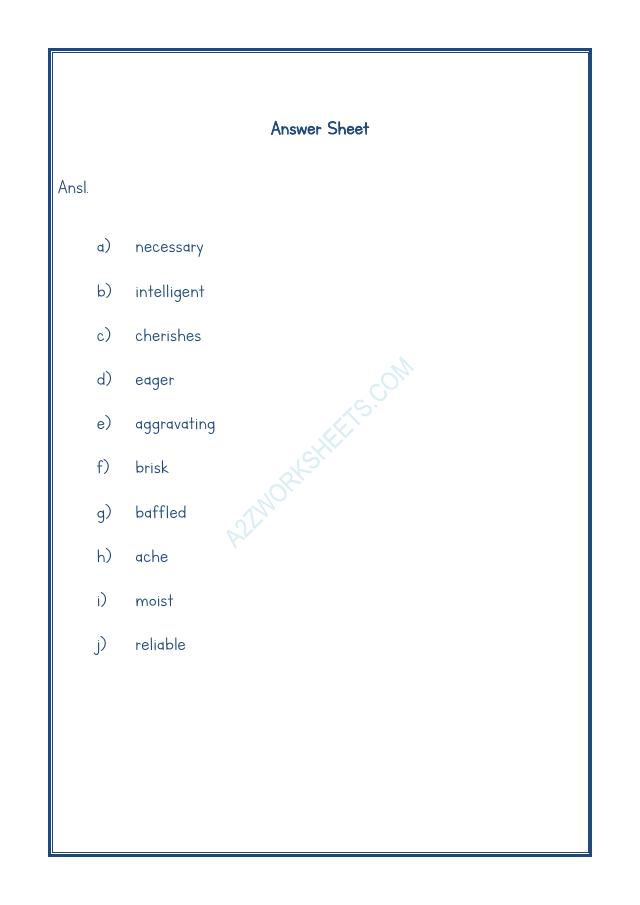 A2ZWorksheets:English-Grammar-Synonyms-03