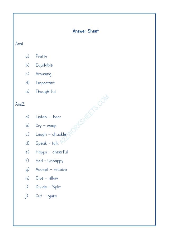 A2ZWorksheets:English-Grammar-Synonyms-04
