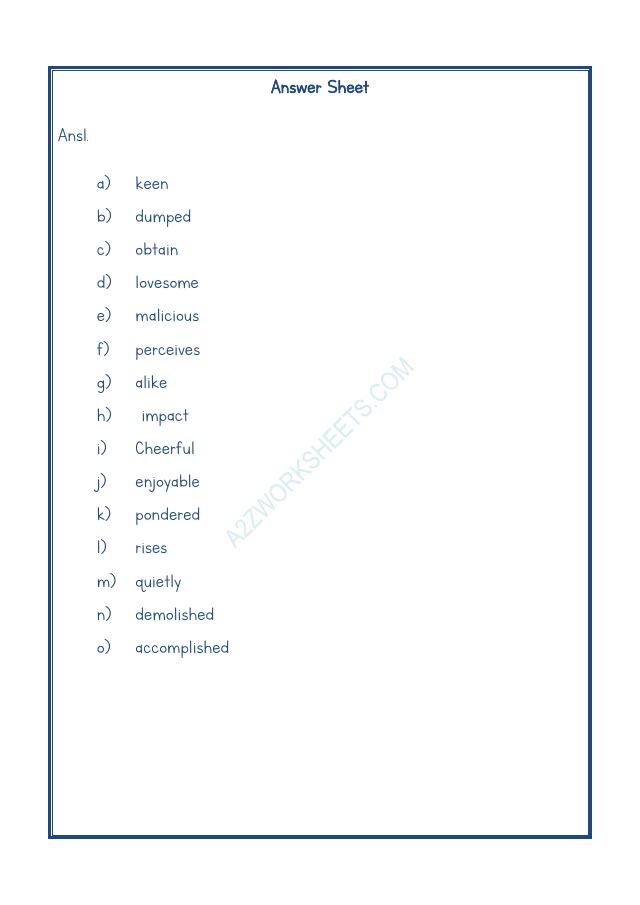A2ZWorksheets:English-Grammar-Synonyms-01
