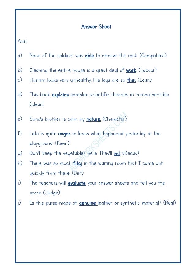 A2ZWorksheets:English-Grammar-Synonyms-01