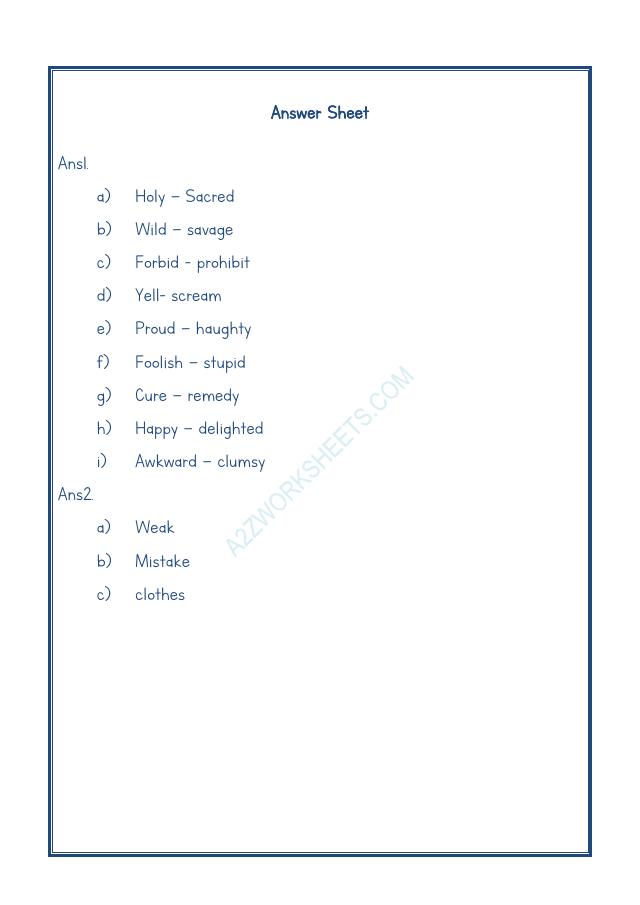 A2ZWorksheets:English-Grammar-Synonyms-03